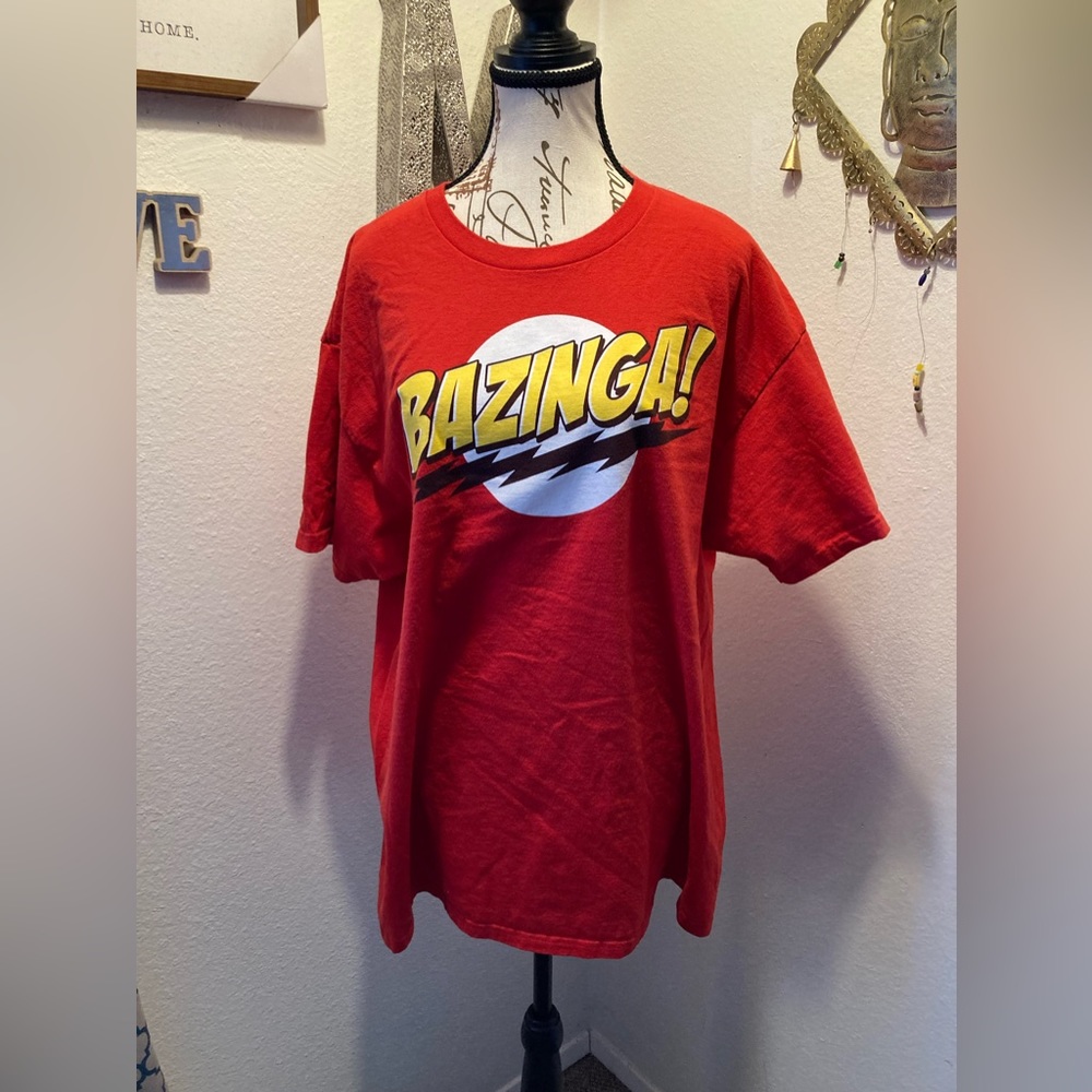 Tshirt Ripple Junction “BAZINGA!” The Big Bang Theory